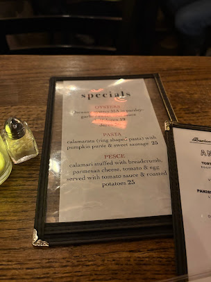 Menu Baciccia - 25