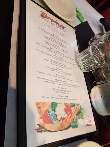 Menu Bacino's - 28