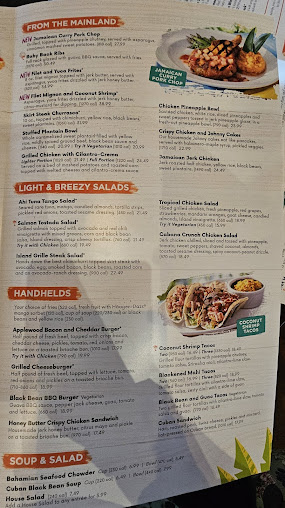 Menu Bahama Breeze - 21