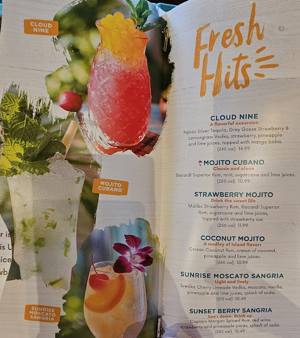 Menu Bahama Breeze - 22