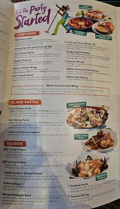 Menu Bahama Breeze - 24