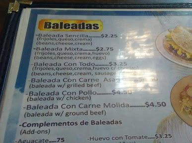 Menu Baleadas Express - 21
