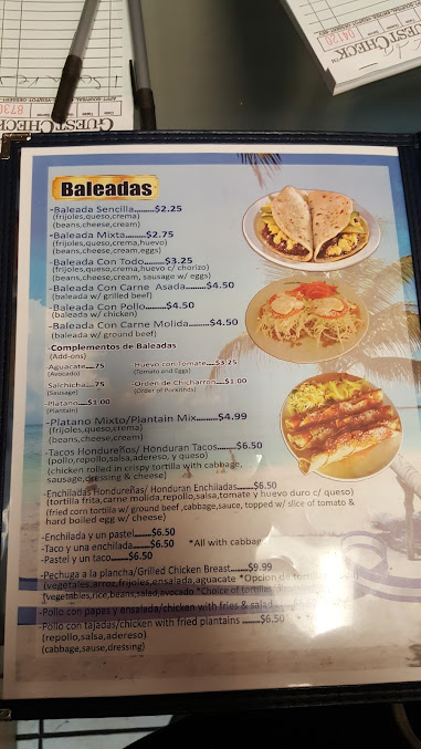 Menu Baleadas Express - 23