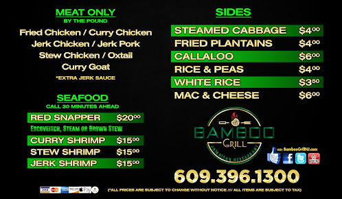 Menu Bamboo Grill - 18