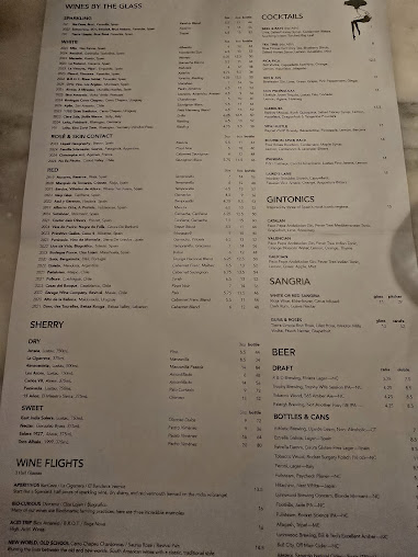 Menu Barcelona Wine Bar - 23