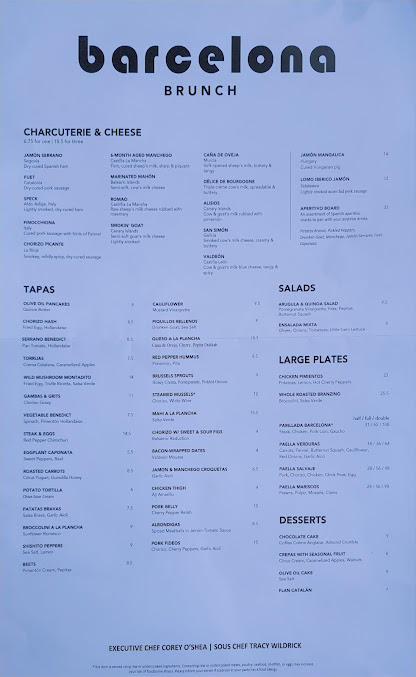 Menu Barcelona Wine Bar - 24