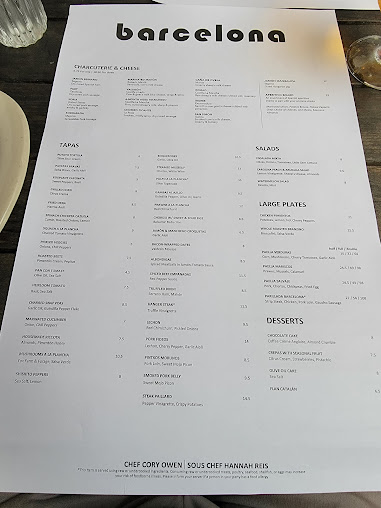 Menu Barcelona Wine Bar - 25