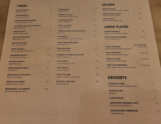 Menu Barcelona Wine Bar - 29