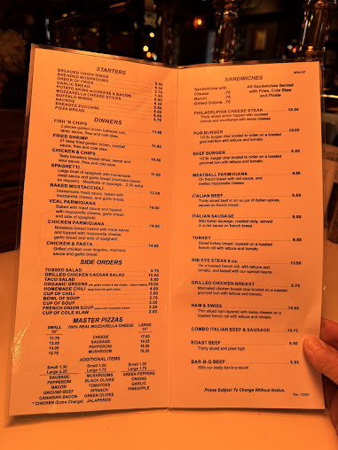 Menu Barnaby's Of Northbrook - 24
