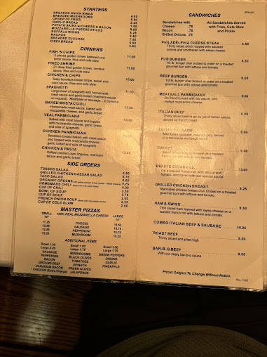 Menu Barnaby's Of Northbrook - 27