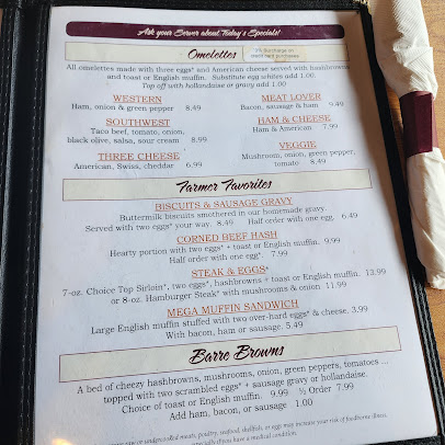 Menu Barre Country Diner - 20