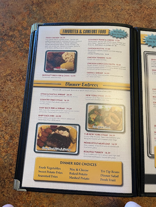 Menu Barrows Cafe And Grill - 23