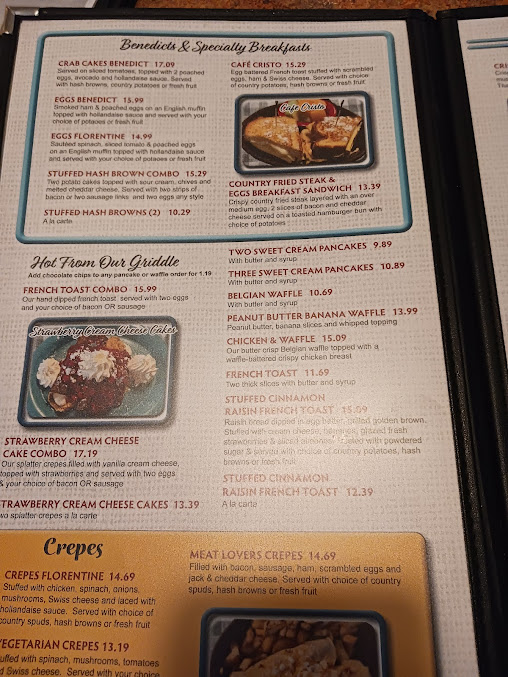 Menu Barrows Cafe And Grill - 28