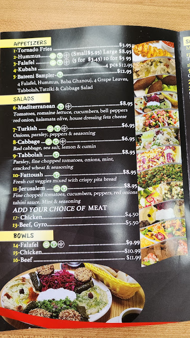 Menu Bateeni Mediterranean Cuisine - 26