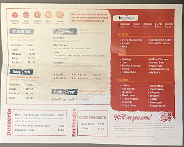 Menu Beggars Pizza - Hyde Park / Kenwood - 20