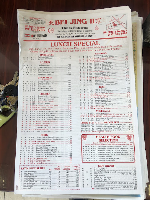 Menu Beijing Ii - 19