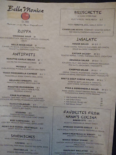 Menu Bella Monica - 23