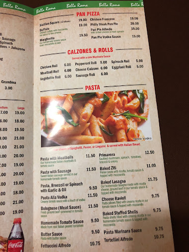 Menu Bella Roma - 20