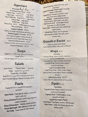 Menu Benny's Brick Oven Pizza - 20
