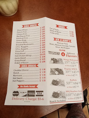Menu Benny's Pizza - 21