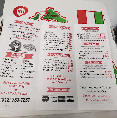 Menu Benny's Pizza - 22