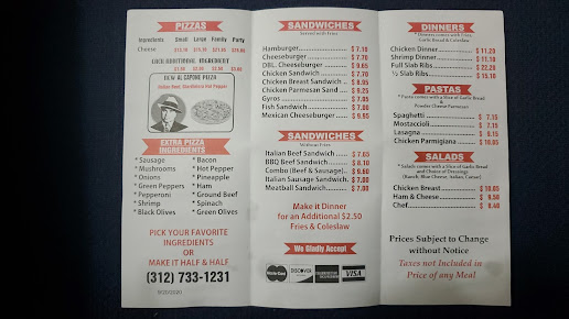 Menu Benny's Pizza - 24