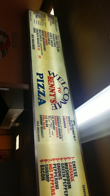 Menu Benny's Pizza - 25