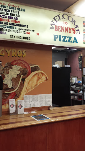 Menu Benny's Pizza - 28