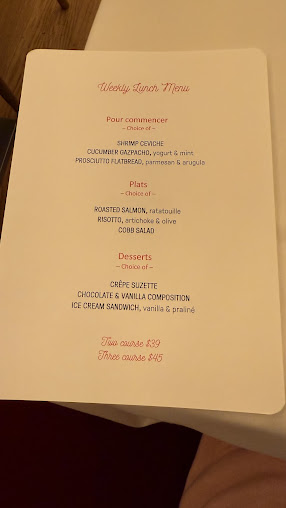 Menu Benoit New York - 22