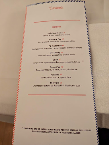 Menu Benoit New York - 28