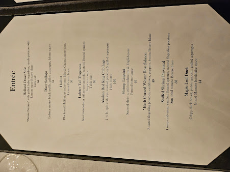 Menu Bentley's Restaurant - 24