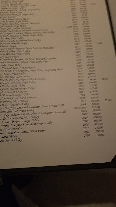 Menu Bentley's Restaurant - 27
