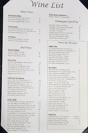 Menu Bernardin's Restaurant At Ratcliffe - 22