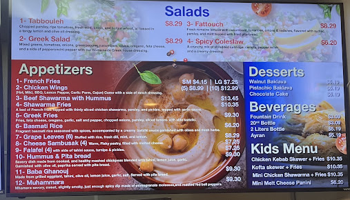 Menu Best Bites Mediterranean Restaurant & Grocery - 21