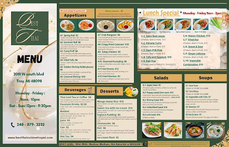 Menu Best Thai Cuisine - 20