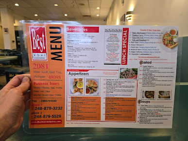 Menu Best Thai Cuisine - 22
