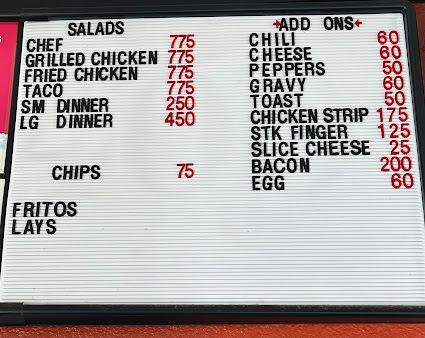 Menu Bevos Drive In - 20
