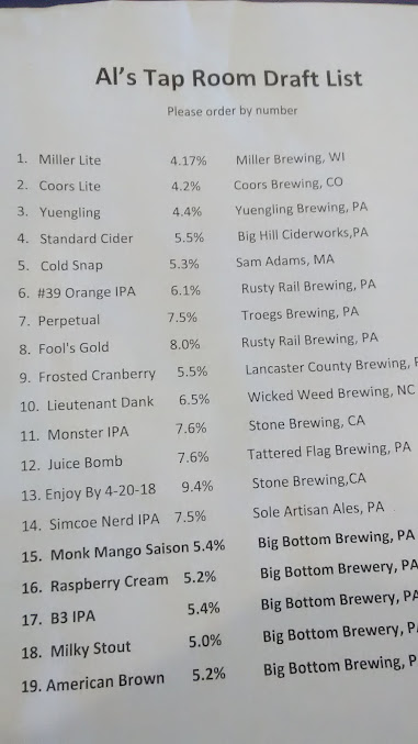 Menu Big Bottom Brewery - 25