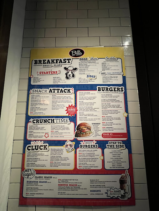 Menu Bill's Bar & Burger - 20