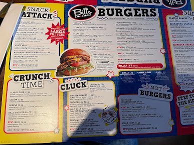 Menu Bill's Bar & Burger - 22