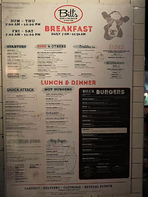 Menu Bill's Bar & Burger - 27
