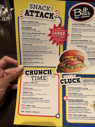 Menu Bill's Bar & Burger - 28