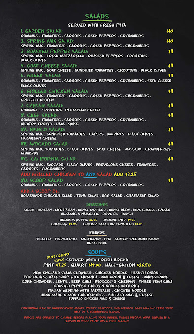 Menu Bishco Gloucester - 20