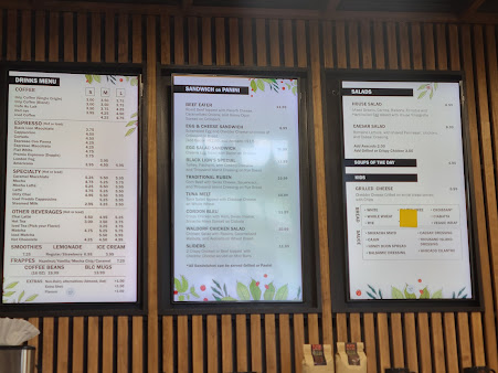 Menu Black Lion Cafe - 21