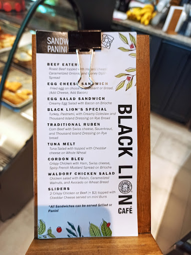 Menu Black Lion Cafe - 24