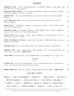 Menu Black Oak On Fifth - 22
