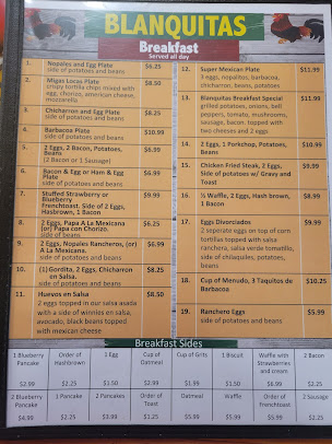 Menu Blanquitas San Benito - 28