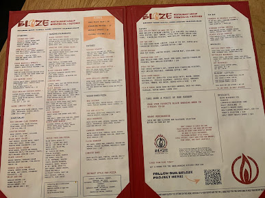 Menu Blaze Bar Harbor - 23