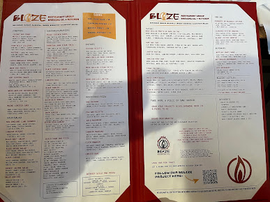 Menu Blaze Bar Harbor - 25