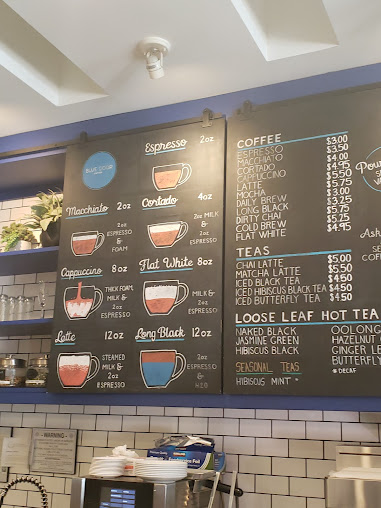 Menu Blue Door Coffee Company - 26
